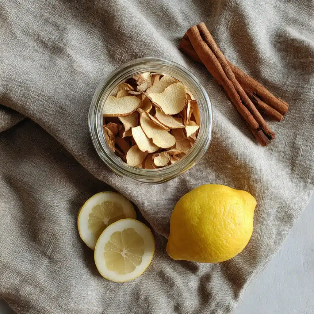 Ingredients for apple peel weight loss recipe